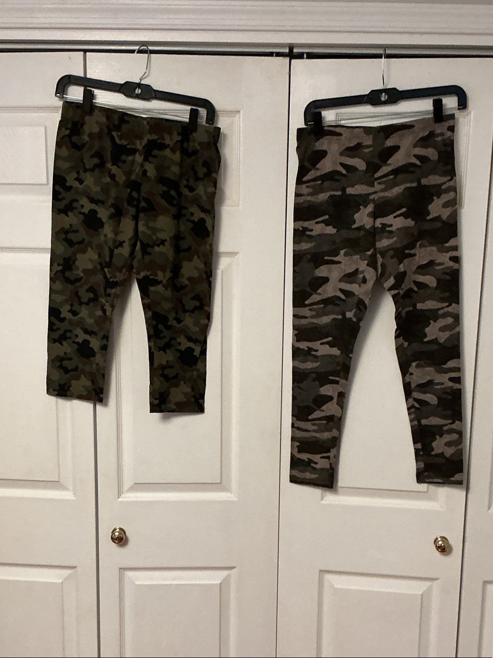Multiples Camouflage Leggings - Olive & Taupe